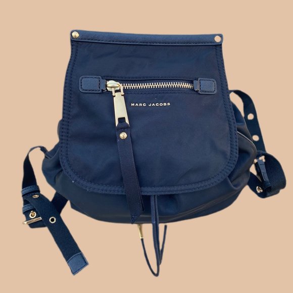 AUTHENTIC Marc Jacobs - Trooper - Black - Nylon Backpack - Picture 1 of 7